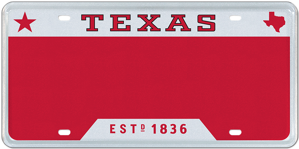 Texas Red 1836