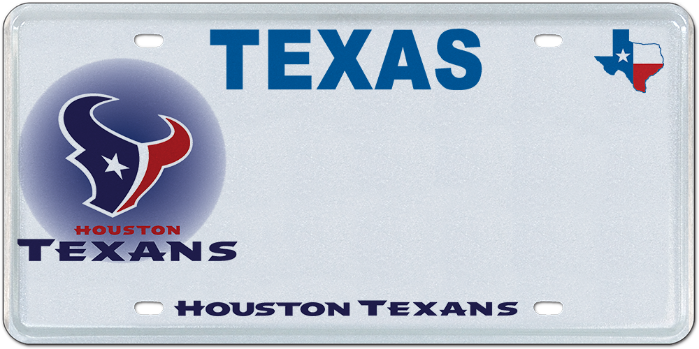 Houston Texans - State Plate